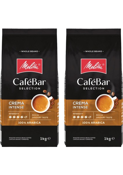 Cafebar Selection Crema Intense Çekirdek Kahve 2X1000GR 2'li Set No.4