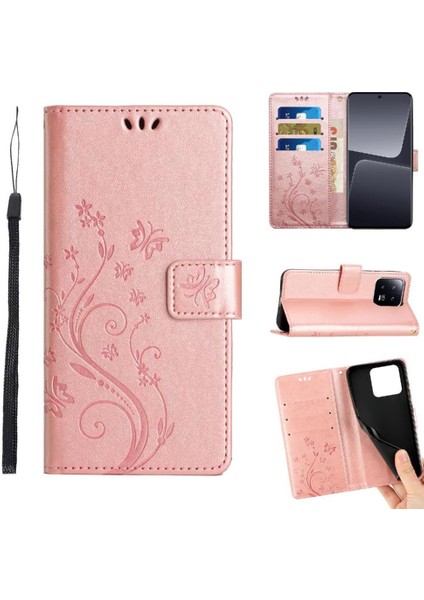 Xiaomi Redmi Not 13 4g Pu Deri Kickstand Manyetik Kart Için Filp Durumda (Yurt Dışından)