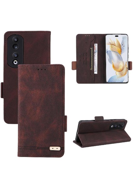 YH Mall Onur 90 Pro Deri Folio Flip Case Için Kılıf Kart ile Tam Koruma (Yurt Dışından)