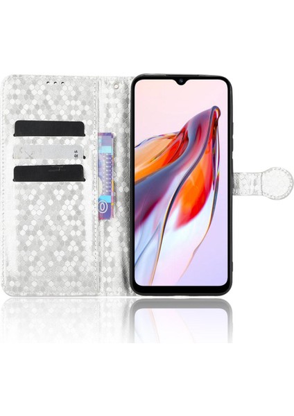 Xiaomi Redmi Için 11A 4g Geometrik Desen Manyetik Toka Deri (Yurt Dışından) indirimleri