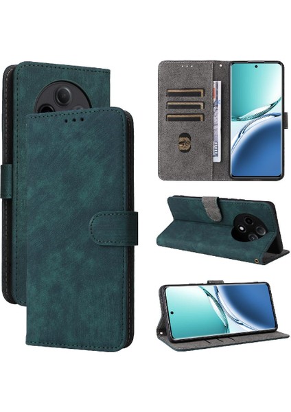 Oppo A3 Pro 5g Için Kılıf Manyetik Kapatma Flip Folio Cüzdan Pu Deri Rfid (Yurt Dışından)