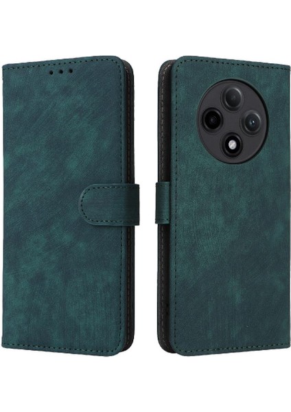 Oppo A3 Pro 5g Için Kılıf Manyetik Kapatma Flip Folio Cüzdan Pu Deri Rfid (Yurt Dışından)