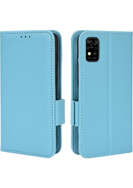 Zte Blade Case Yan Toka Cüzdan Pu Deri Manyetik Kart Yuvaları (Yurt Dışından)