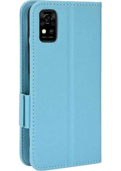 Zte Blade Case Yan Toka Cüzdan Pu Deri Manyetik Kart Yuvaları (Yurt Dışından)