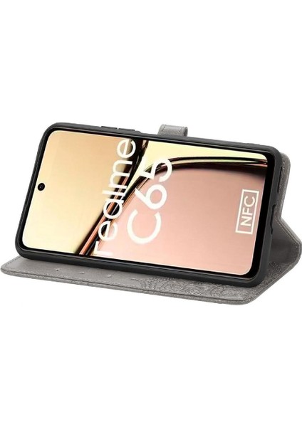 Realme C65 Için Flip Case Zarif Desen Basit Iş Kapak Kılıfı (Yurt Dışından) fiyatları