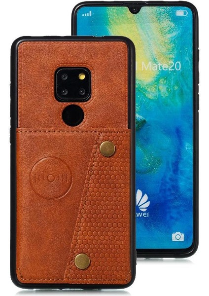 YH Mall Huawei Mate 20 Darbeye Koruyucu Kickstand Buit Için Cüzdan Kılıf (Yurt Dışından)