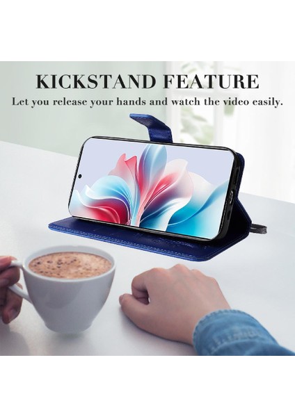 Oppo Için Kılıf Oppo 11F 5g Manyetik Kapak Flip Kickstand Kart Yuvası ile Pu (Yurt Dışından) indirimleri