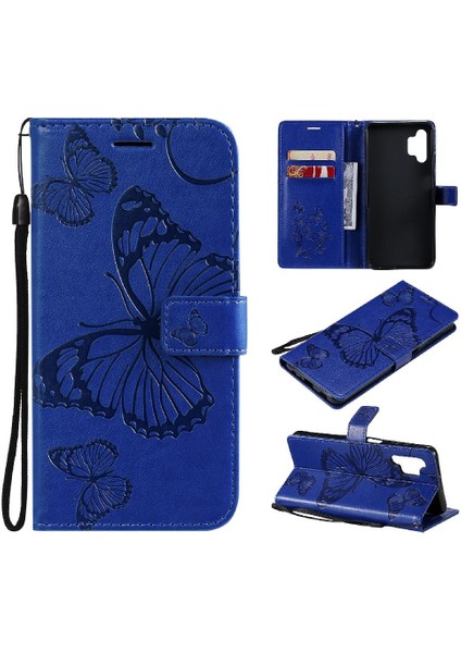Samsung Galaxy A32 5g Pu Deri Flip Kickstand Manyetik Için Flip Case (Yurt Dışından)