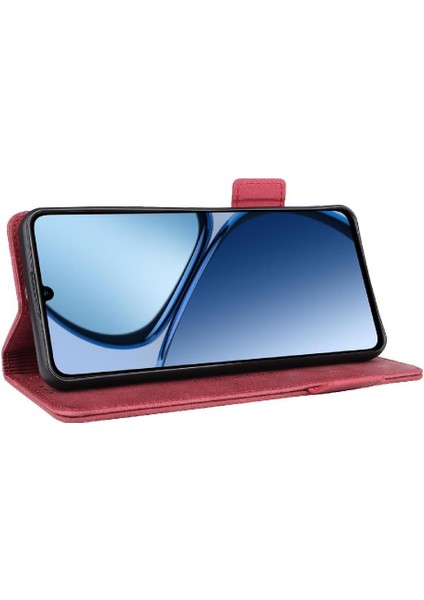Realme C61 Manyetik Cüzdan Kart Tutucu Kapak Kickstand Için Flip Case (Yurt Dışından) fiyatları