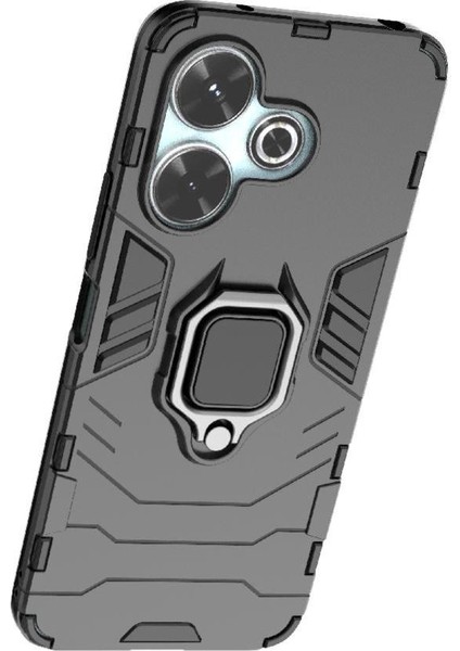 Xiaomi Redmi Için Kılıf 13 4g Askeri Damla Koruma 360&DEG; Dönen Halka (Yurt Dışından) modelleri