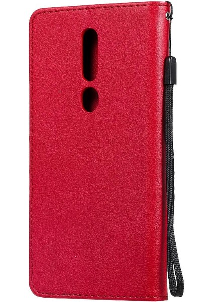 Kart Yuvası ile Oppo F11 Pro Klasik Düz Renk Için Flip Case Yüksek Kalite (Yurt Dışından) indirimleri