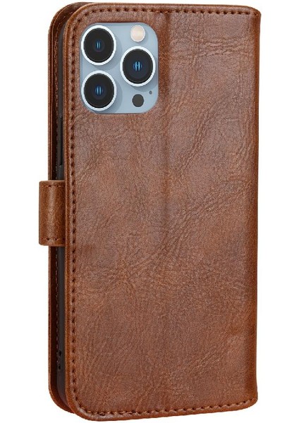 Iphone 11 Için Flip Case Pro Max Pu Deri Manyetik Kapatma Anti Scratch (Yurt Dışından)