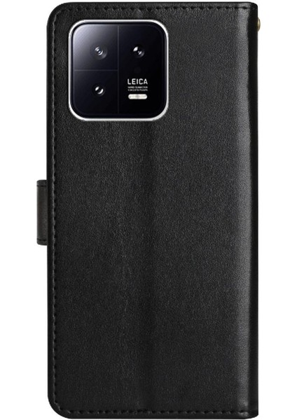 Xiaomi Redmi Not 13 Için Filp Durumda 5g Pu Deri Manyetik Kapatma Kartı (Yurt Dışından)