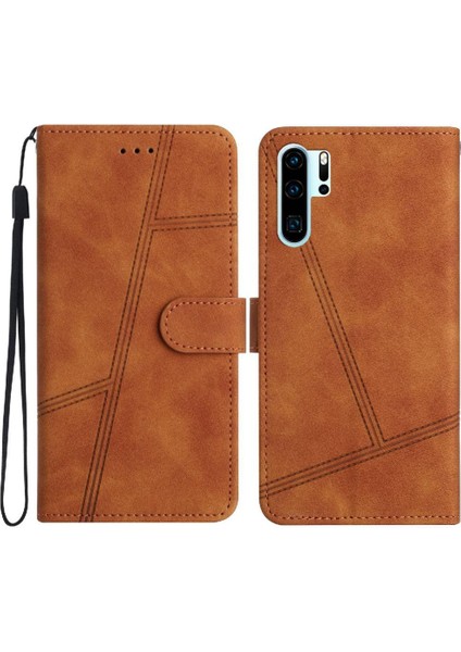 Huawei P30 Pro Için Flip Case Tam Koruma Kartı Yuvaları Tutucu Manyetik Pu (Yurt Dışından) indirimleri