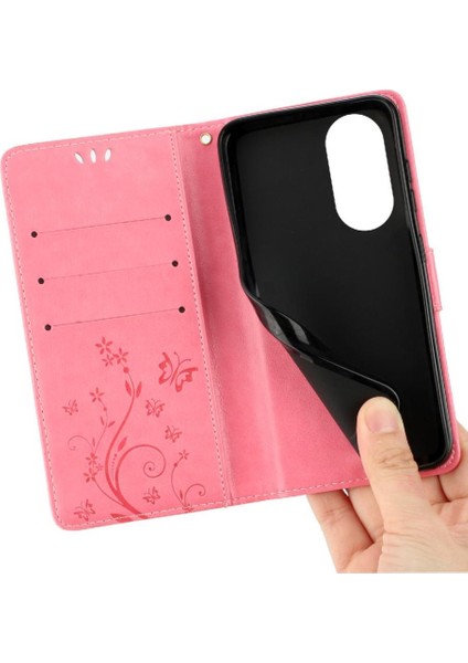 Oppo A98 Bilek Kayışı Kickstand Pu Deri Kart Tutucu Için Filp Durumda (Yurt Dışından) indirimleri