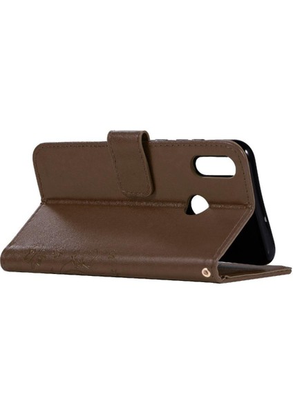 Onur 10 Lite Için Filp Durumda Kart Tutucu Kickstand Bilek Kayışı Manyetik Pu (Yurt Dışından) modelleri