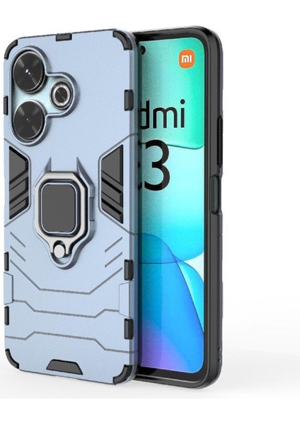 Oppo A60 4g 360&DEG; Döner Halka Için Kılıf Kickstand Darbeye Kapak Askeri (Yurt Dışından) modelleri