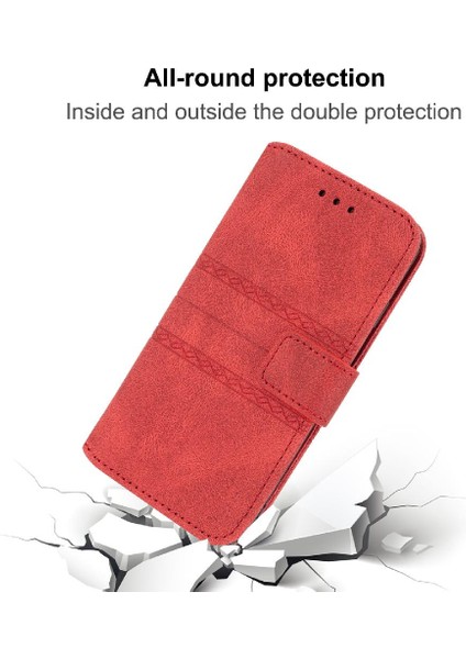 Xiaomi Poco X6 Için Flip Case Cüzdan Kılıf Darbeye Koruyucu Kickstand (Yurt Dışından)