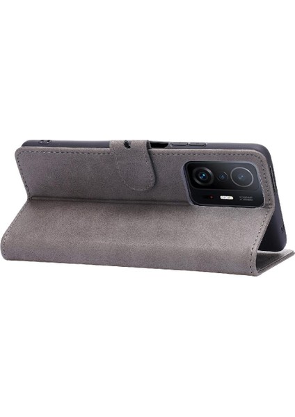 Cüzdan Kılıf Için Xiaomi 11T/11T Pro Kart Tutucu Tüm Yuvarlak Koruma (Yurt Dışından)