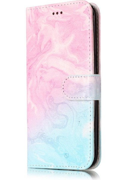 Samsung Galaxy S7 Kenar Tam Koruma Için Flip Case Mermer Desen Pu (Yurt Dışından) fiyatları