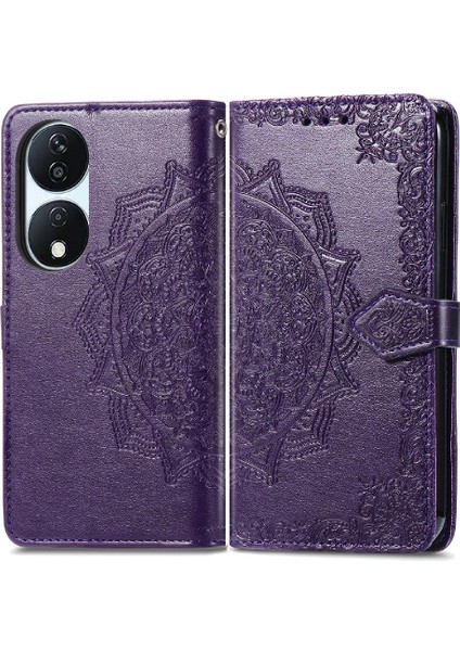 Onur X7B Için Flip Case Basit Iş Zarif Desen Kapak Kılıfı (Yurt Dışından) fırsatları