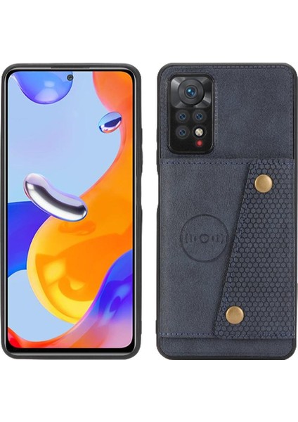 Cüzdan Durumda Xiaomi Redmi Için Not 11 Pro 4g Cüzdan Kılıf Kickstand Kart In (Yurt Dışından)