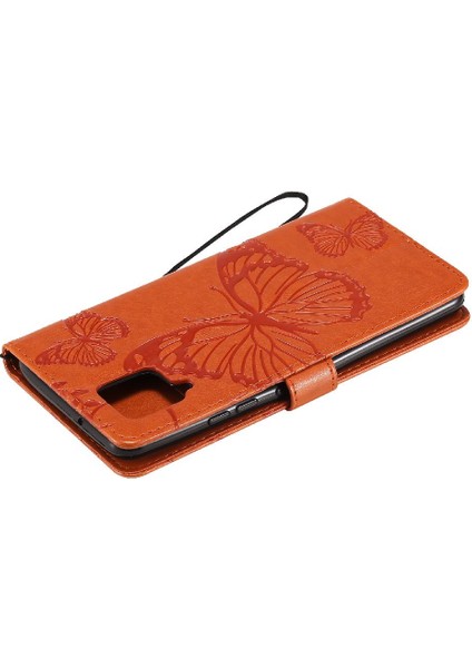 Samsung Galaxy Case 5g Flip Kickstand Darbeye Kapak Pu Deri (Yurt Dışından)