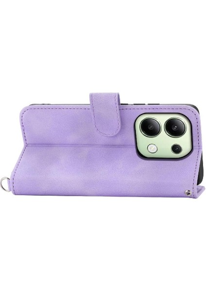 Xiaomi Redmi Not 13 Için Flip Case 4g Kabartmalı Darbeye Çoklu Kredi (Yurt Dışından)