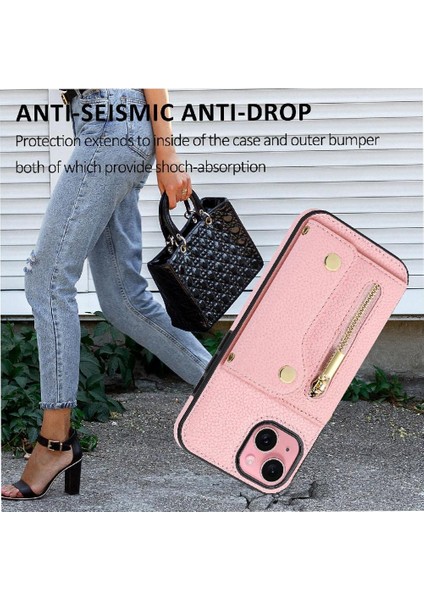 IPhone 15 Için Kılıf Hafif Kart Yuvaları Mini Sırt Çantası Büyük Kapasiteli (Yurt Dışından) fırsatları