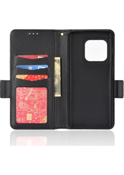 Oneplus 10 Için Kılıf Pro Pu Deri Yan Toka Manyetik Kart Yuvaları Tutucu (Yurt Dışından)