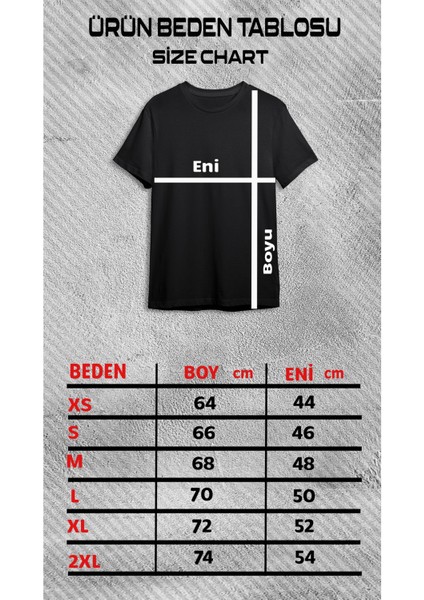 Erkek Baskılı Basic T-Shirt / Tişört