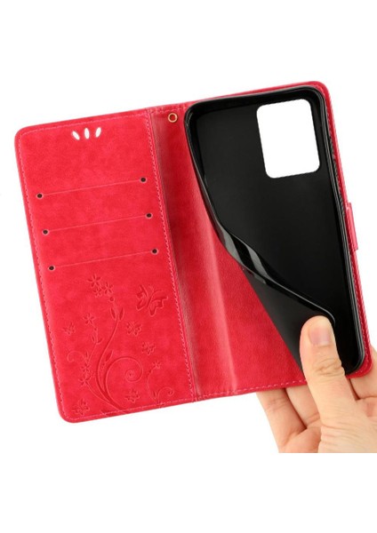 Xiaomi Poco X5 Kickstand Manyetik Kapatma Pu Deri Kart Için Filp Durumda (Yurt Dışından)