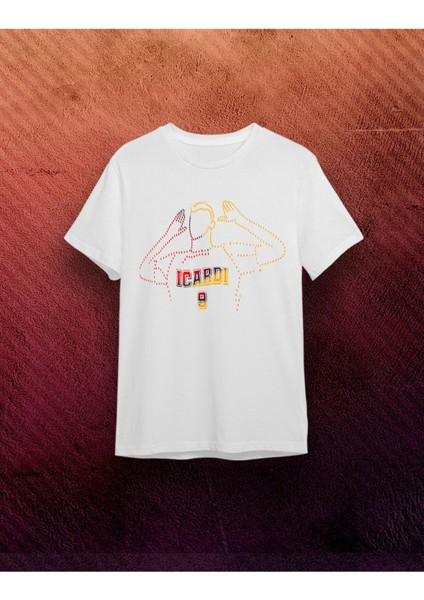Şampiyon Futbolcu Baskılı Tişört Unisex Tişört- (Baba Çocuk Kombin Için Sepete Ekleme Yapınız.)