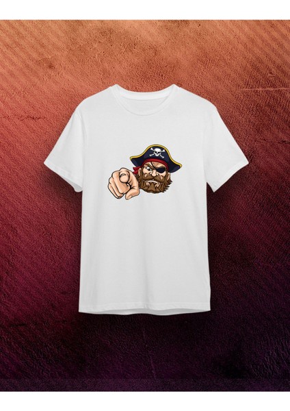 Erkek Baskılı Basic T-Shirt / Tişört