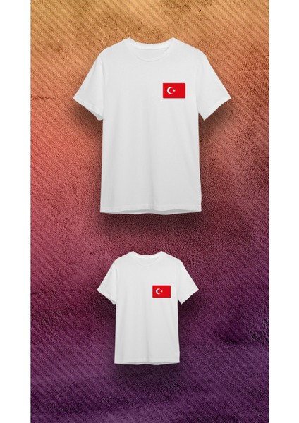 29 Ekim Türk Bayrak Baskılı Beyaz %100 Pamuk Süprem T-Shirt fiyatları