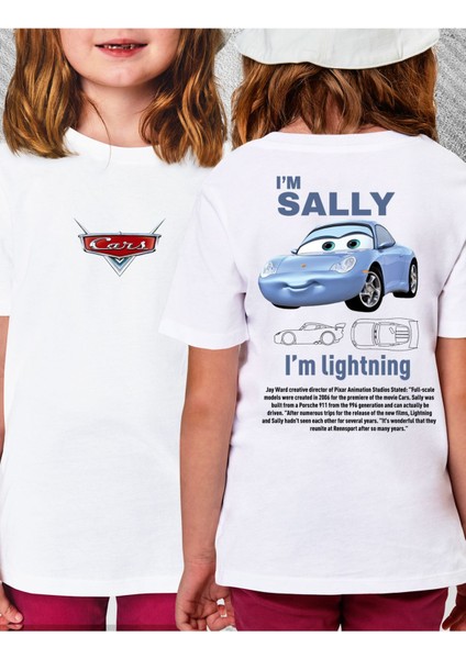 I'm Sally & Mcqueen Car Detail Unisex T-Shirt (Tek Adet Fiyatıdır.)