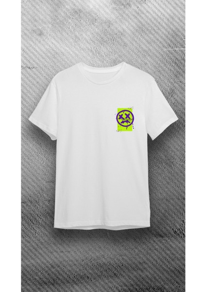 Beyaz %100 Pamuk Süprem Bisiklet Baskılı T-Shirt fiyatları