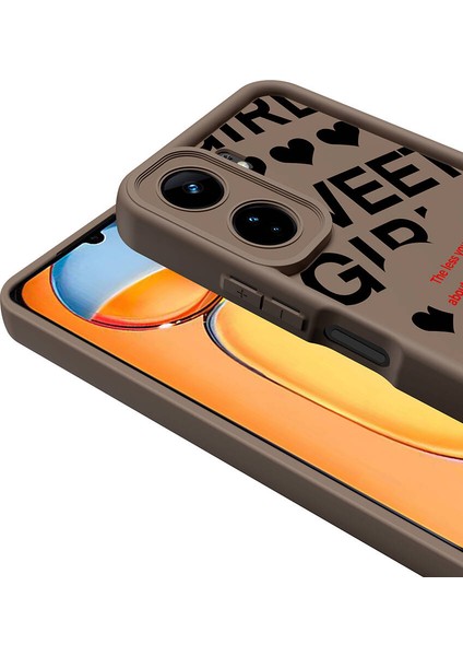 Xiaomi Poco C65 Kılıf Kamera Korumalı Baskılı Arka Yüzey Klas Kılıf modelleri