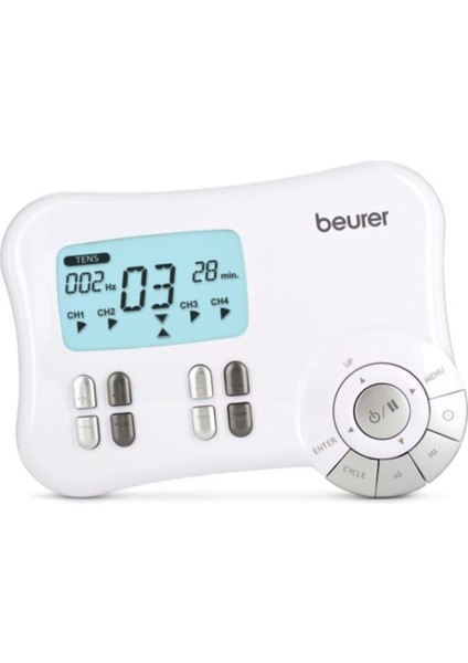 Em 80 Kaslar Için Terapi Masaj Ems Cihazı ve 8'li Set Yedek Elektrodlar