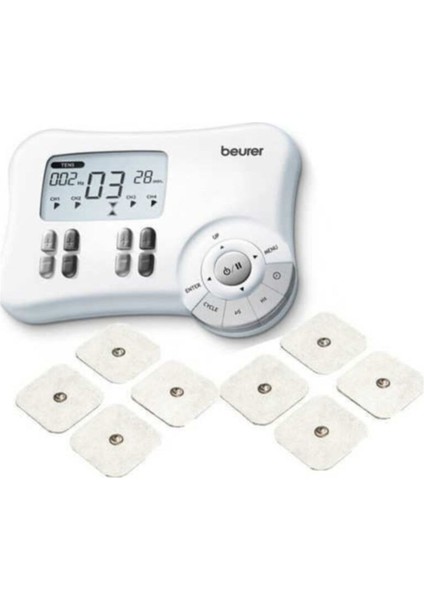 Em 80 Kaslar Için Terapi Masaj Ems Cihazı ve 8'li Set Yedek Elektrodlar fırsatları