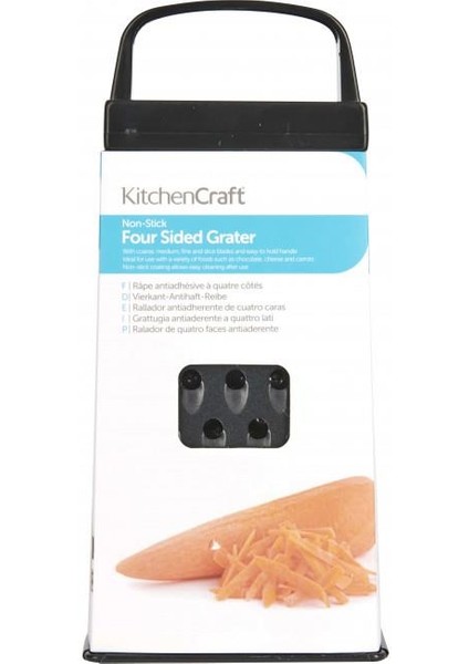 KitchenCraft KCGRATERNS YapışmazKarbonRende