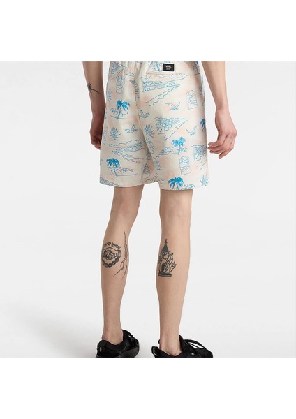 Mn Range Relaxed Elastic Erkek Beyaz Şort fırsatları