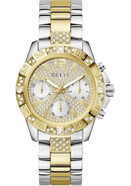 GUGW0771L3 Quartz Çelik Altın/metalik Gri 40 mm Kadın Kol Saati