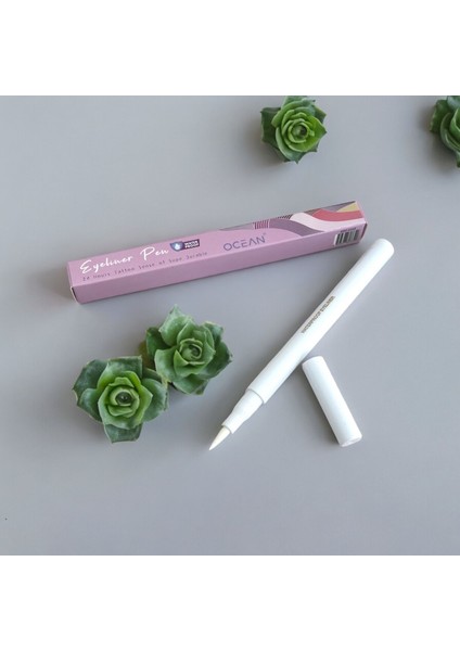 Beyaz Kalem Eyeliner Suya Dayanıklı Waterprof Eyeliner Pen White Color