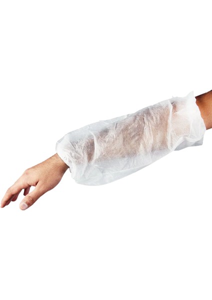 Tek Kullanımlık Kolluk 100 ' Lü Beyaz 15 Paket