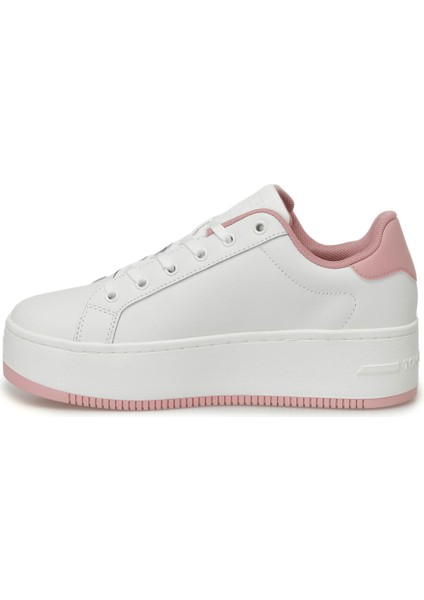Tjw Flatform Ess Pembe Kadın High Sneaker