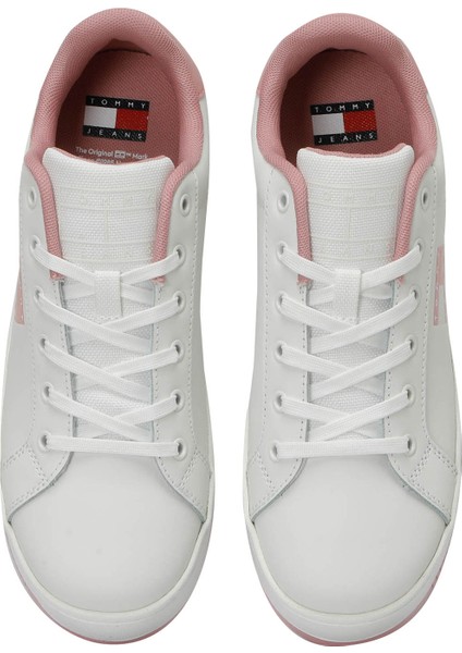 Tjw Flatform Ess Pembe Kadın High Sneaker