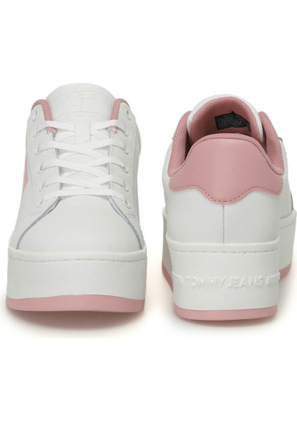 Tjw Flatform Ess Pembe Kadın High Sneaker