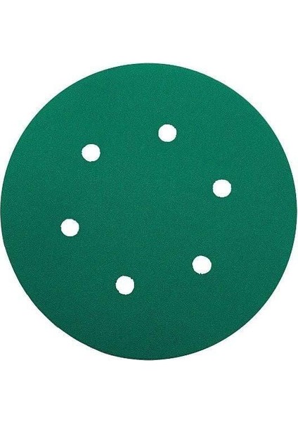 N52073 800 Kum Alüminyum Oksit Cırtlı Film Disk Zımpara 150MM - 6 Delikli