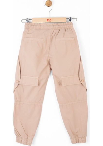 Erkek Çocuk Camel Çıtçıtlı Pantolon 66708